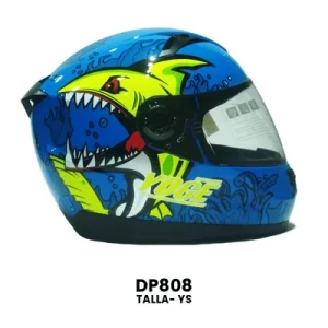 CASCO CERRADO YOGE INFANTIL PEZ AMARILLO   Talla-YS