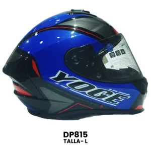 CASCO CERRADO YOGE BASICO AZUL C-GRIS  Talla-L