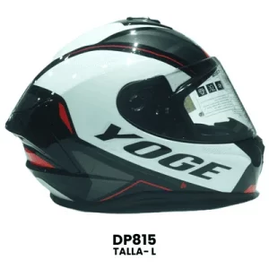 CASCO CERRADO YOGE BASICO BLANCO C-GRIS Talla-L
