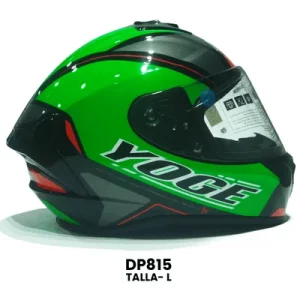 CASCO CERRADO YOGE BASICO VERDE C-GRIS Talla-L