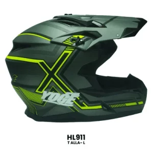 CASCO CROSS YOGE X GRIS Talla-L