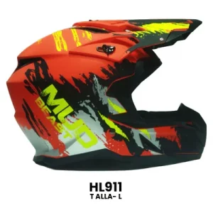 CASCO CROSS YOGE MUD BEAST ROJO Talla-L