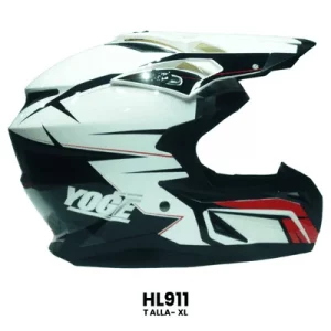 CASCO CROSS YOGE BLANCO Talla-XL