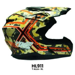 CASCO CROSS YOGE CAMUFLAJE CAFE Talla-XL