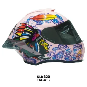 CASCO CERRADO YOGE INDIAN ROSA Talla-L