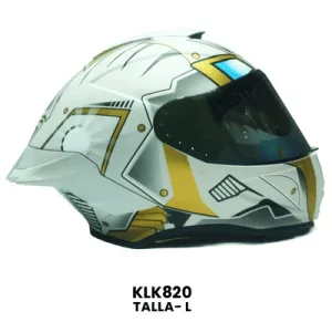 CASCO CERRADO YOGE IRONMAN BLANCO   Talla-L