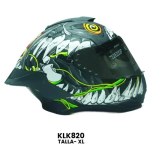 CASCO CERRADO YOGE TIGRE GRIS Talla-XL